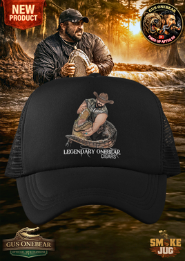 Official Gus ONEBEAR Gator Grip Legend Trucker Hat