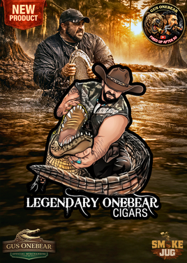 Gus ONEBEAR Gator Grip Legend Sticker