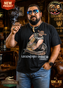 Gus ONEBEAR Gator Grip Legend Front Print T-Shirt
