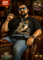 Gus ONEBEAR Gator Grip Legend Front Print T-Shirt