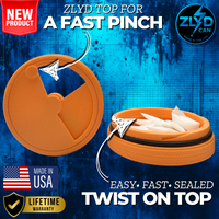 Blaze Orange ZLYD Can – Premium Nicotine Pouch Holder | Fastest Access Storage |