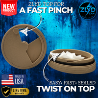 Desert Tan ZLYD Can – Premium Nicotine Pouch Holder | Fastest Access Storage |