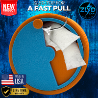Citrus Storm Orange ZLYD Can – Premium Nicotine Pouch Holder for ZYN, VELO & Rogue | Fastest Access Storage |