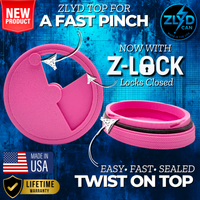 Raspberry Rumble ZLYD Can – Premium Nicotine Pouch Holder for ZYN, VELO & Rogue | Fastest Access Storage |